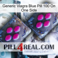 Generic Viagra Blue Pill 100 On One Side 01